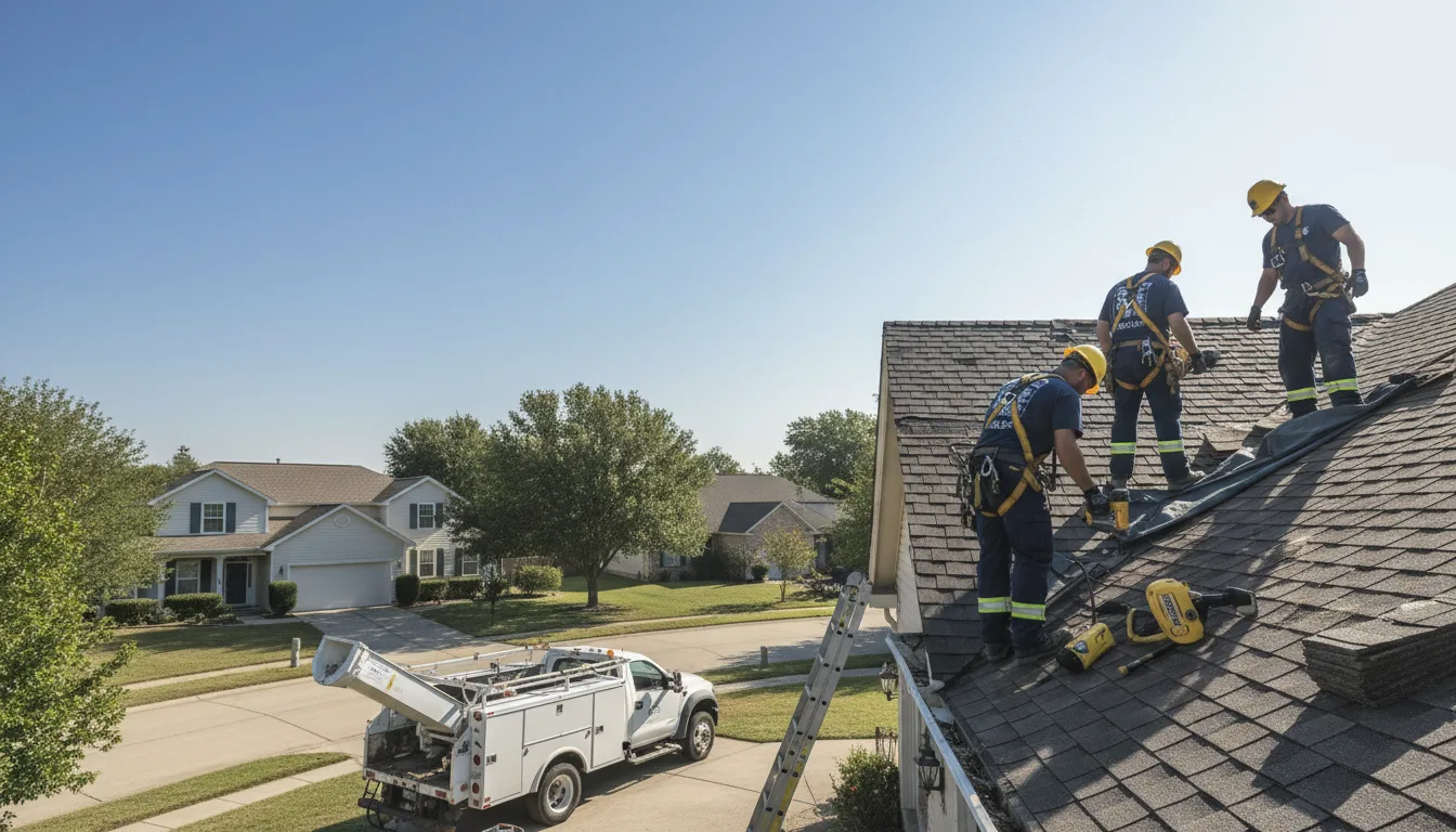 Emergency Pitched Roof Repairs in Grove City, PA